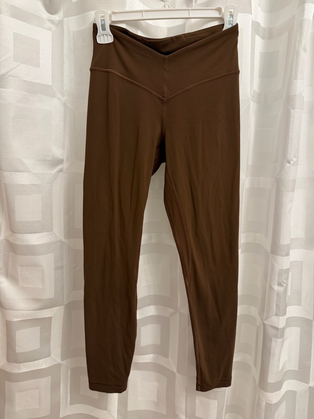 Lululemon Align v waist brown leggings size 6